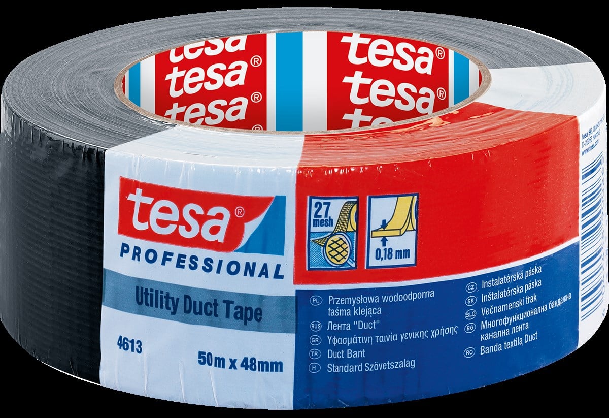 TESA 4613 DUCT TAPE SIYAH 50MX48MM