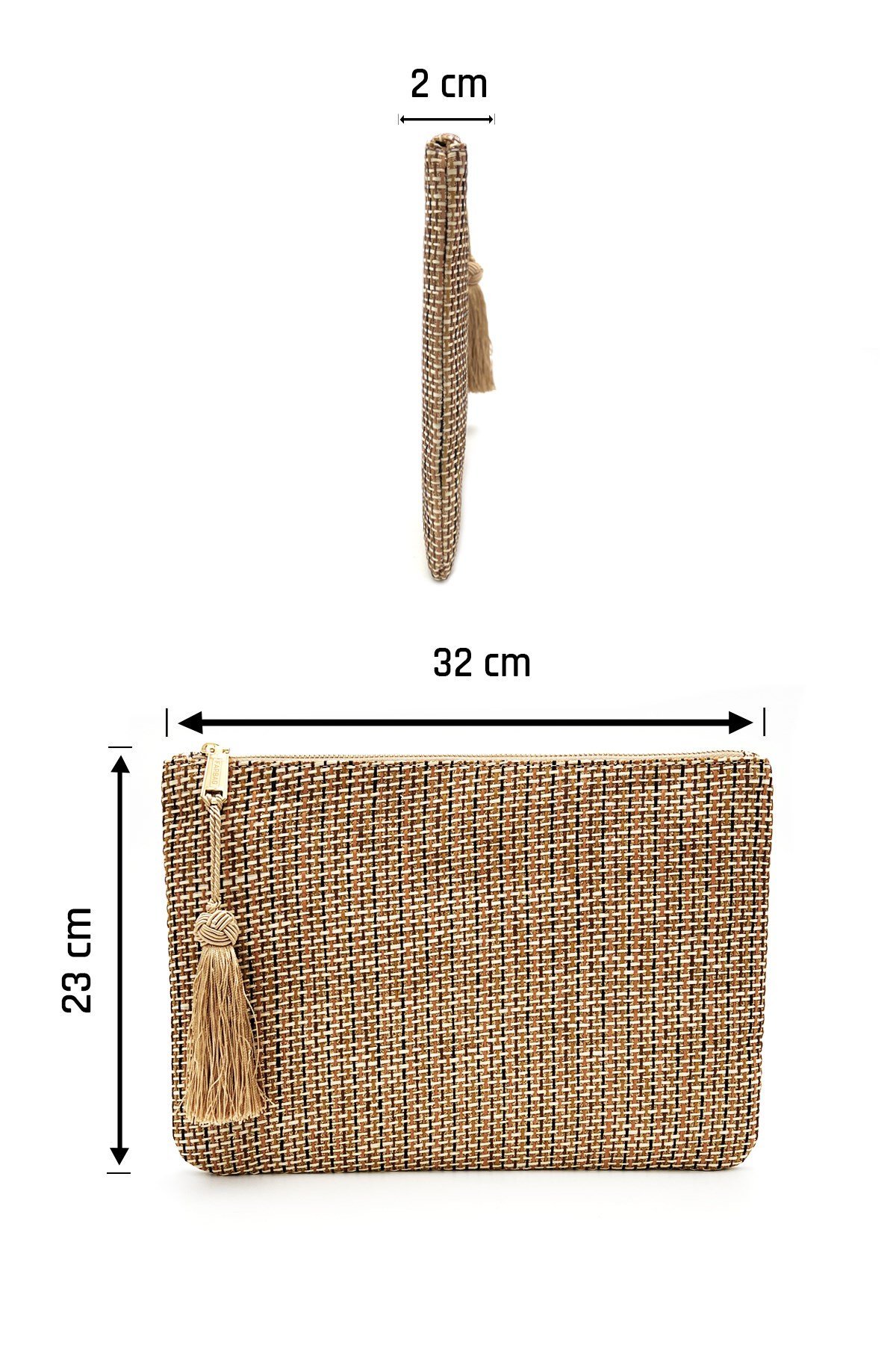 KLEOPATRA KADIN HASIR CLUTCH & PORTFÖY C062203