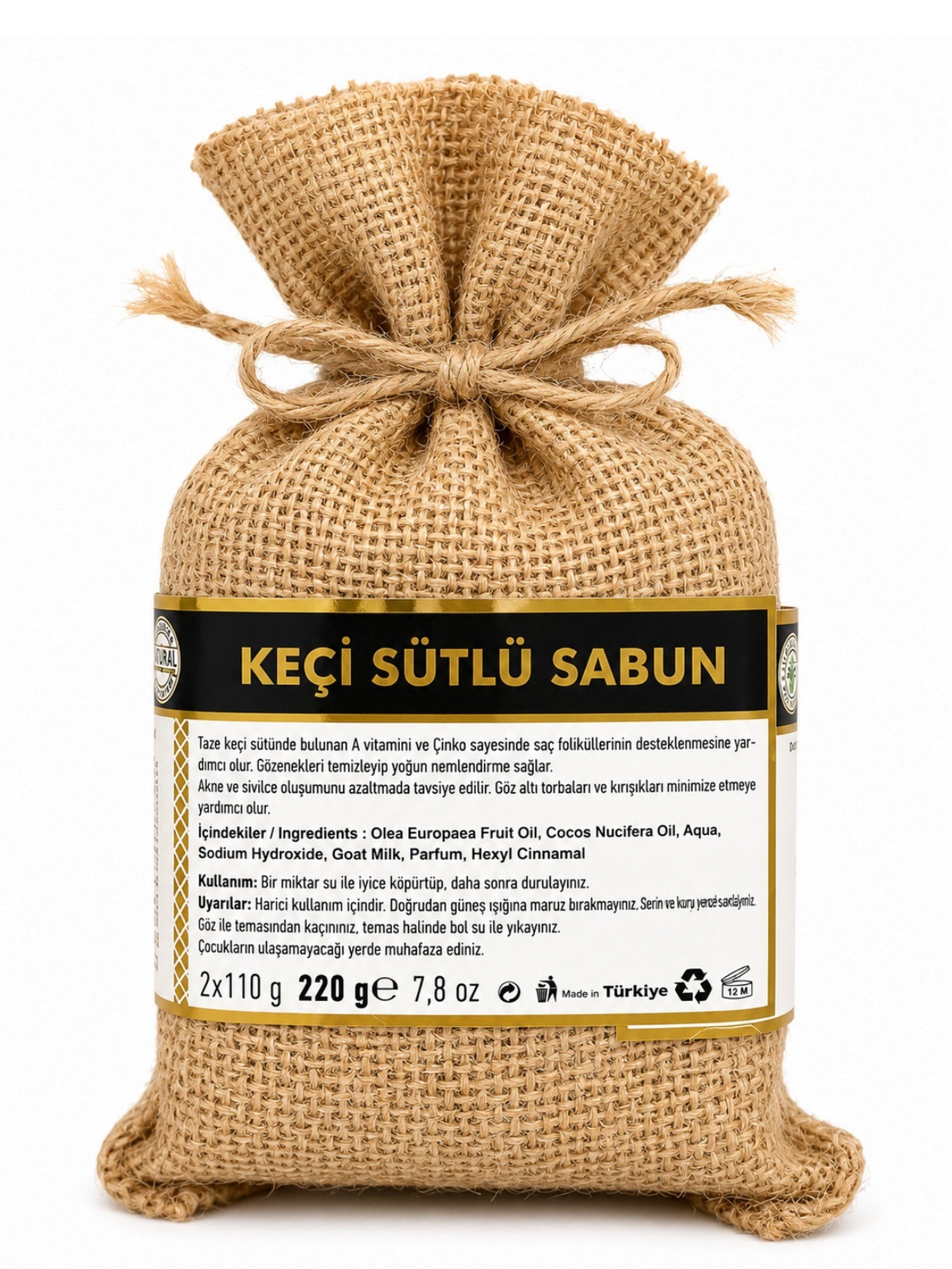 Akiksir Keçi Sütü Sabun