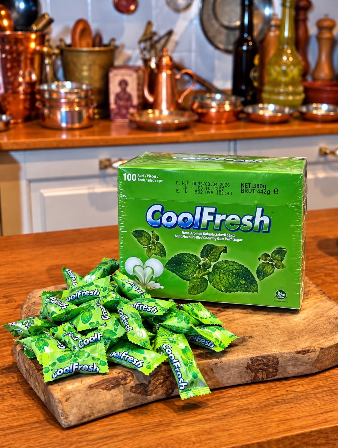 Coolfresh Nane Aromalı Şekerli Sakız 100 Adet