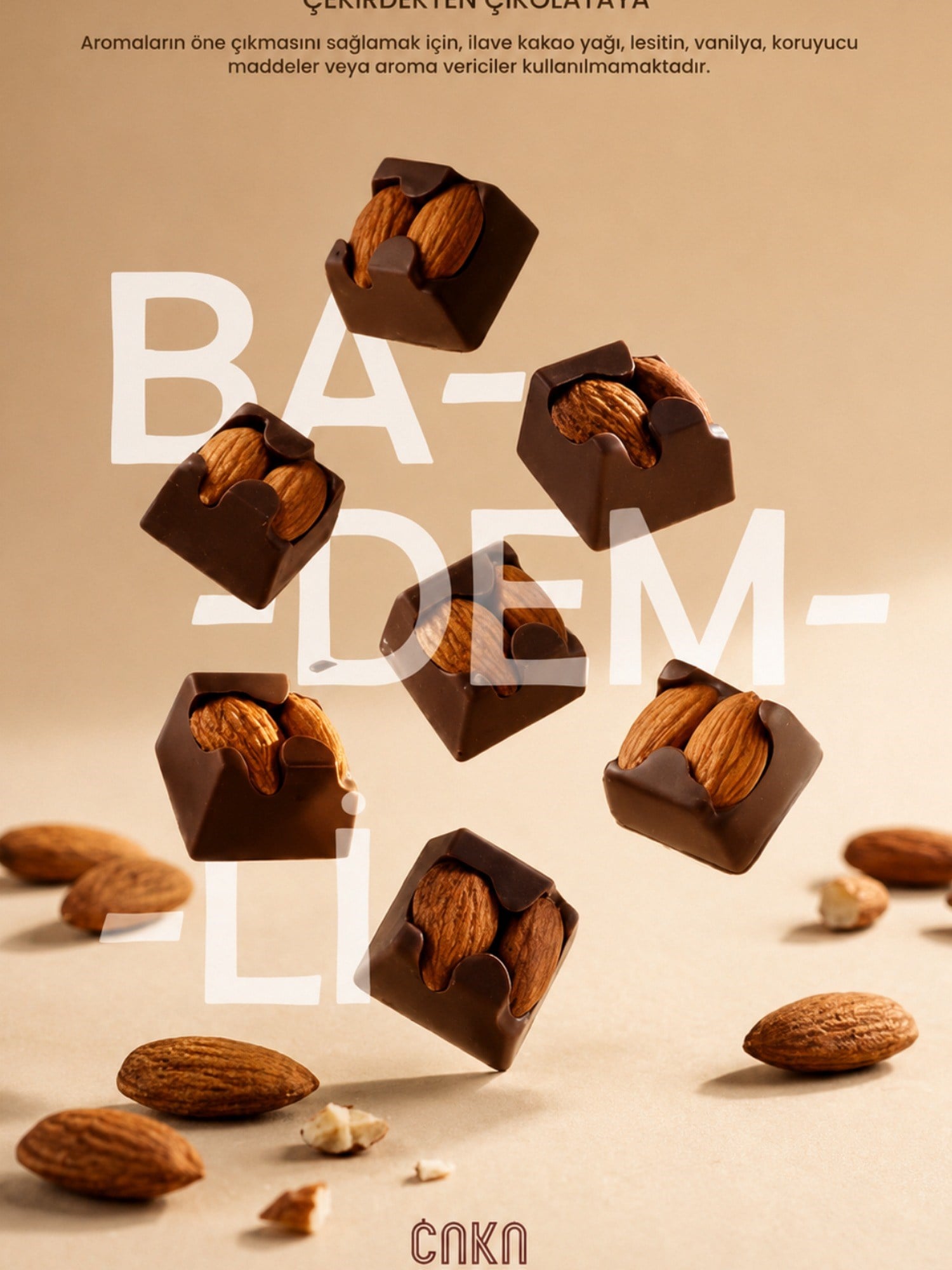 Çuku Çuku Bademli Sütlü Çikolata 85 Gr