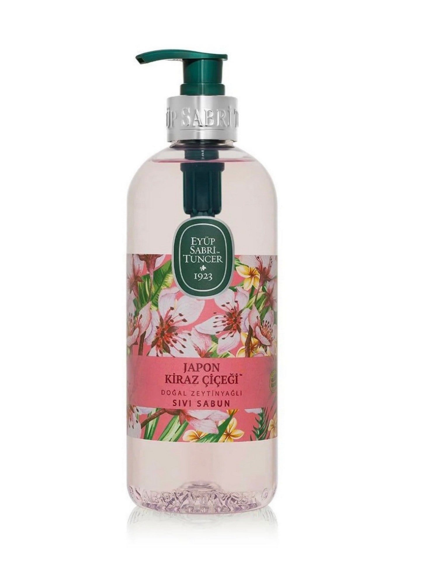 Eyüp Sabri Tuncer Japon Kiraz Çiçeği Doğal Zeytinyağlı Sıvı Sabun 500 Ml