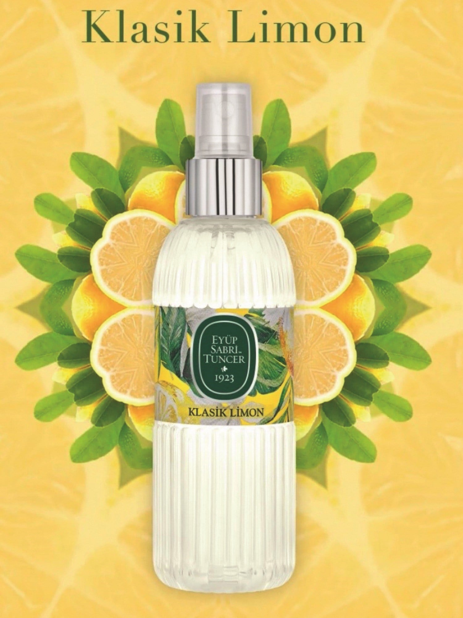 Eyüp Sabri Tuncer Klasik Limon 150 Ml Sprey Kolonya - Pet Şişe