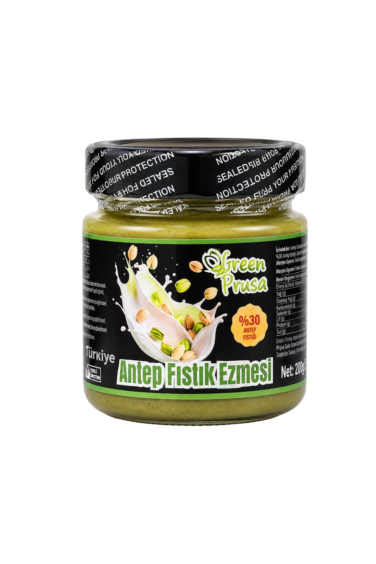 Green Prusa Antep Fıstık Ezmesi