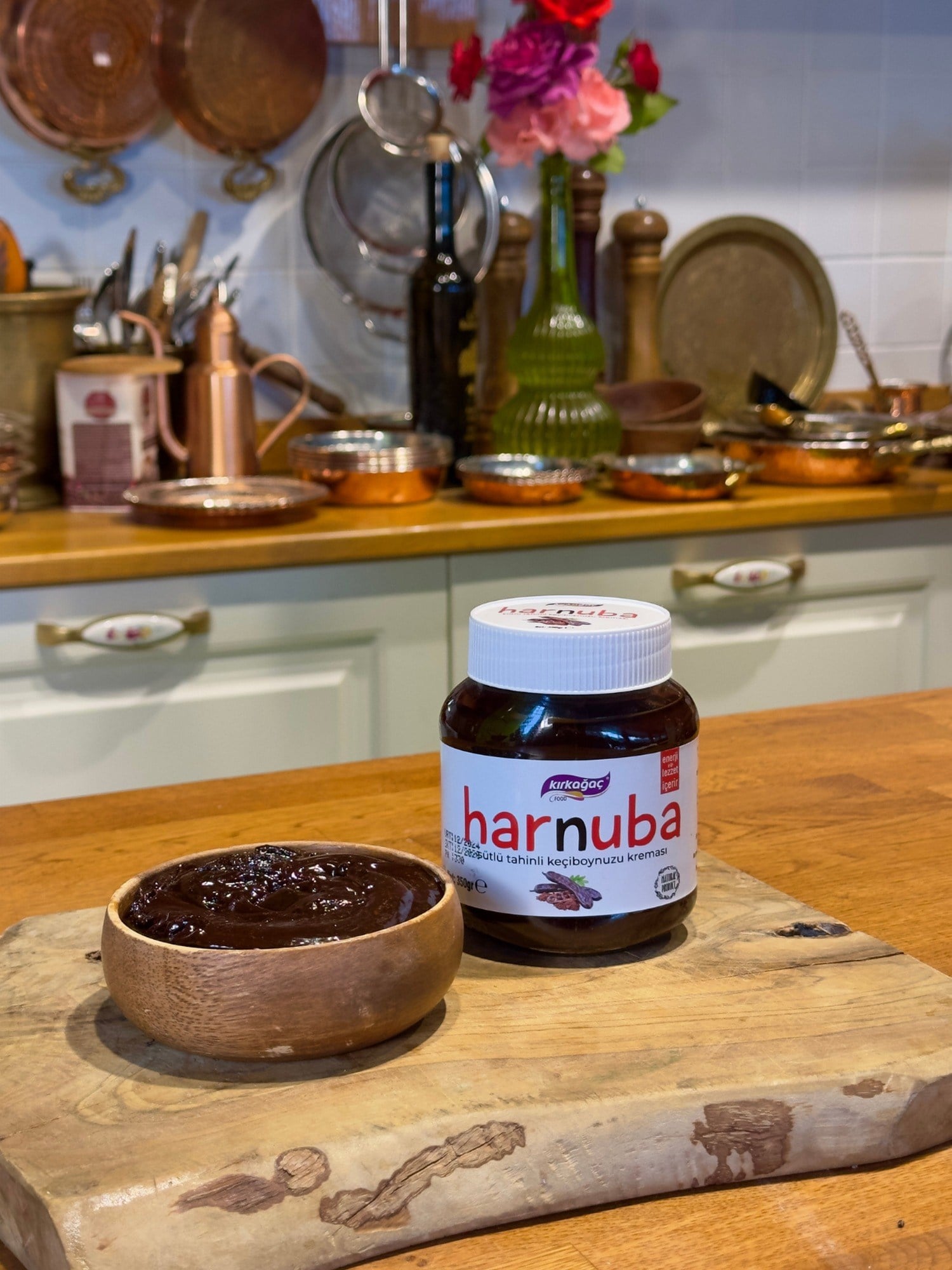 Harnuba Tahinli Keçiboynuzu Kreması 350 Gr