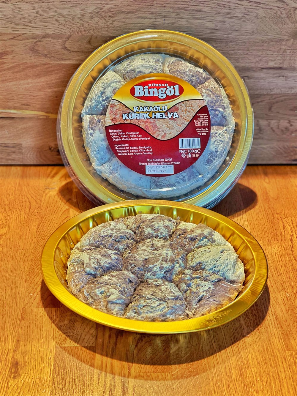 KAKAOLU KÜREK HELVA 700GR