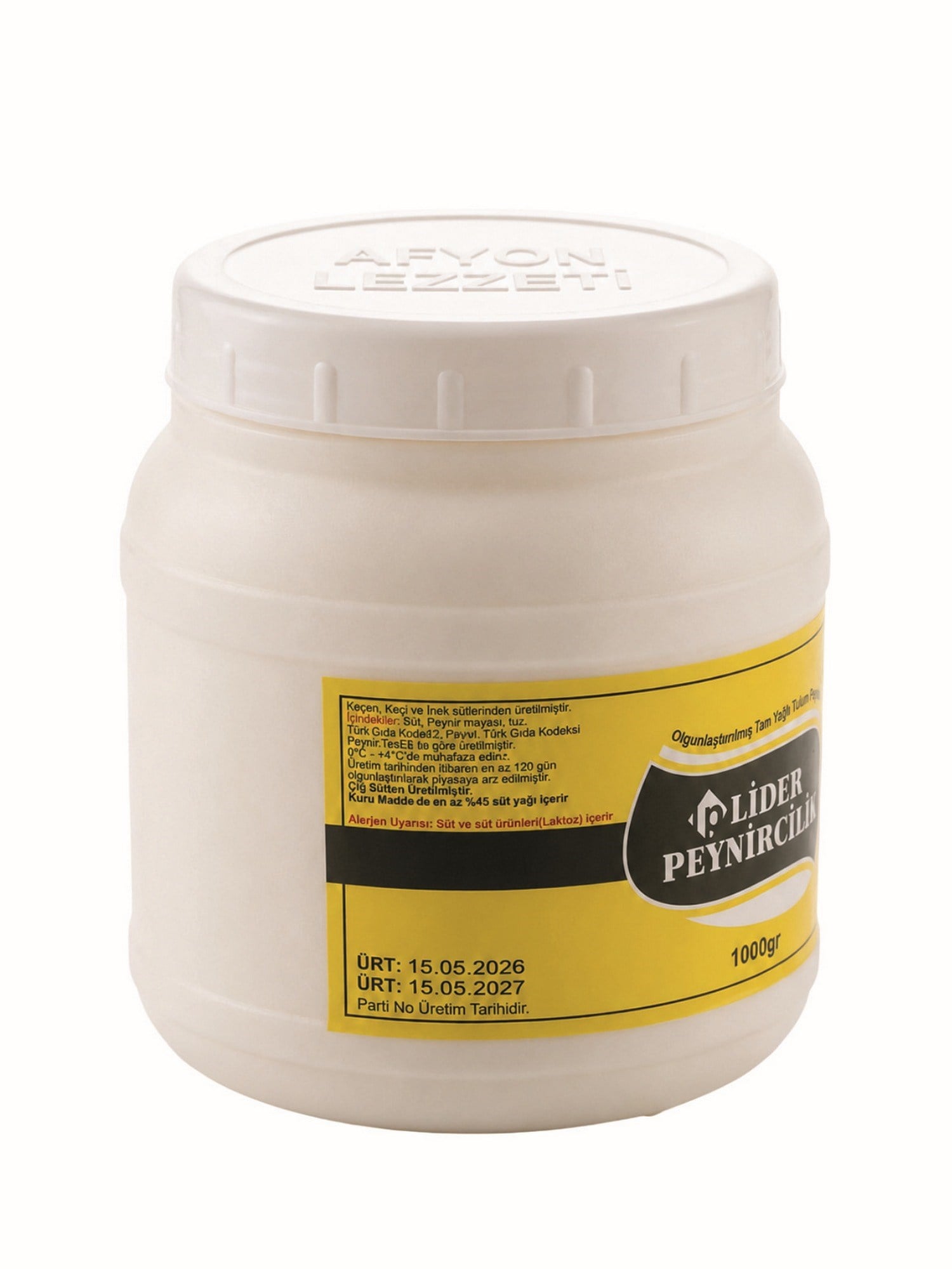 Lider Peynircilik Tulum Peyniri 1000Gr