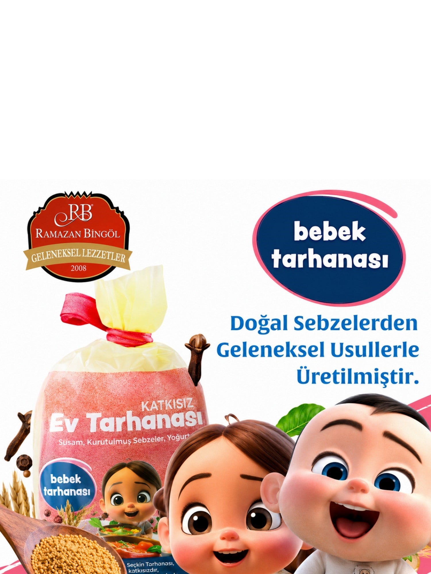 Lokman Sena Sultan Geleneksel Bebek Tarhanası - 250 Gr