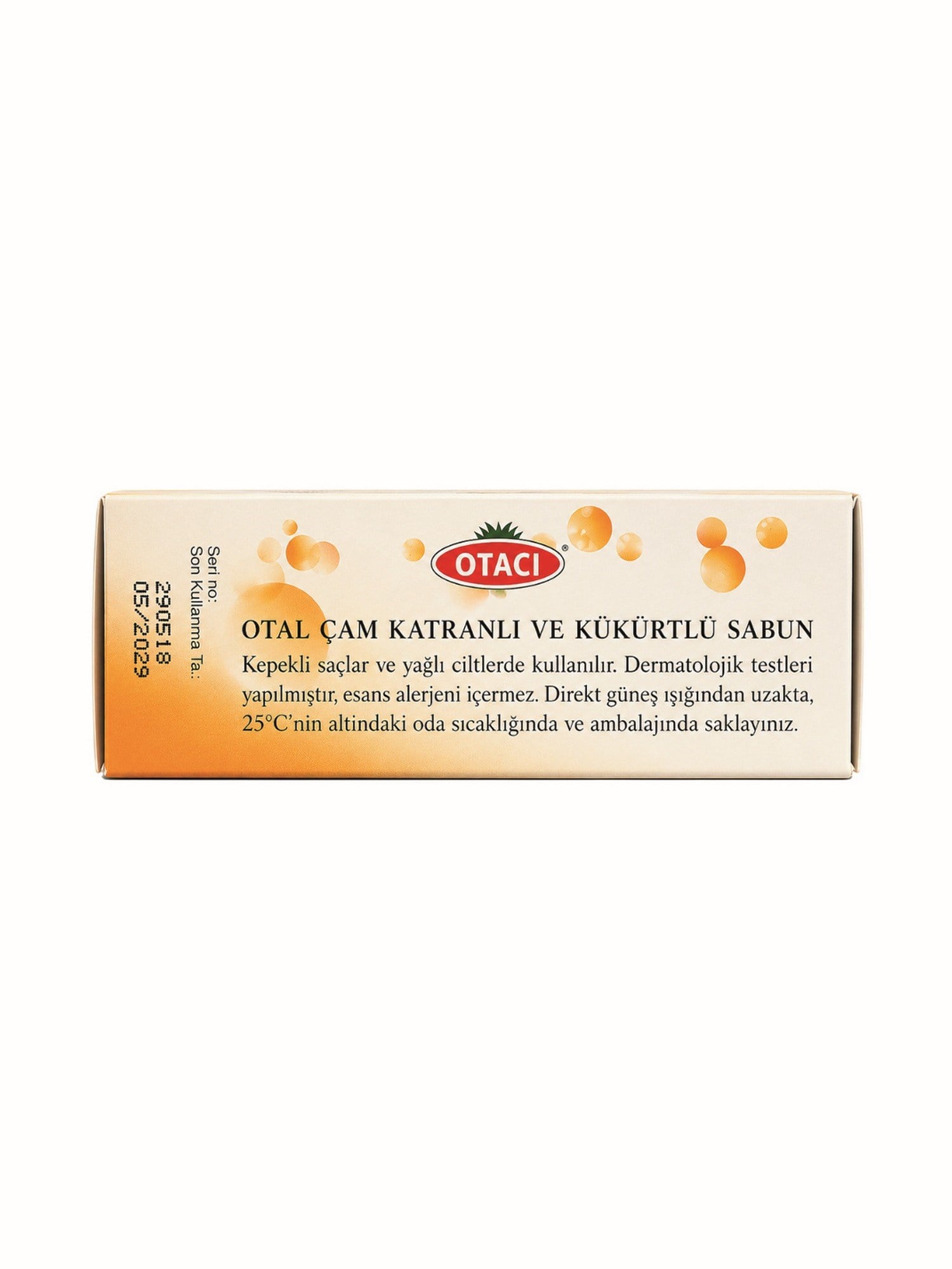 Otacı Otal Çam Katranlı Ve Kükürtlü Sabun Sivilceli Ciltler 80 Gr