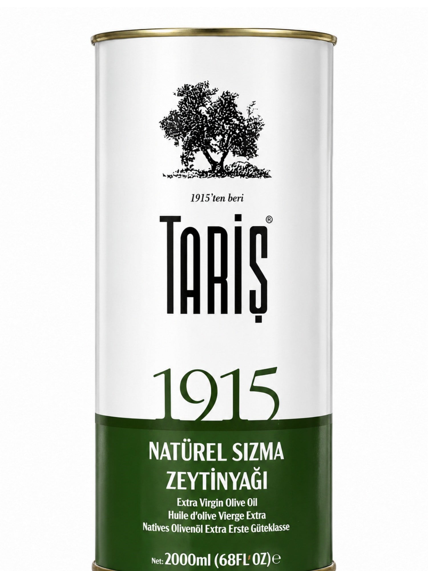 Tariş 1915 Natürel Sızma Zeytinyağı 2000 Ml