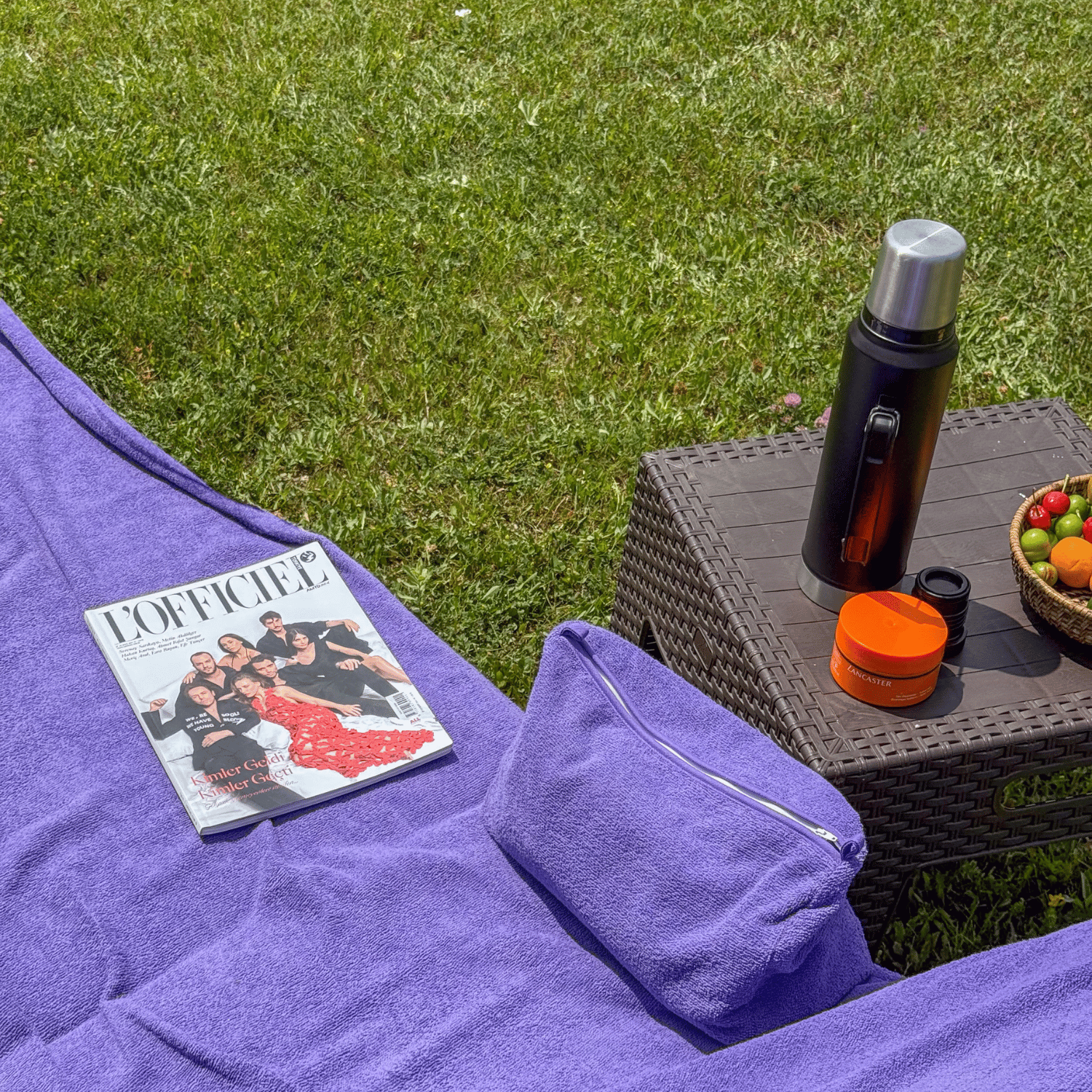 Şezlong Havlusu - %100 Pamuk 190x73 Plaj Şezlong Havlusu - Miespiga