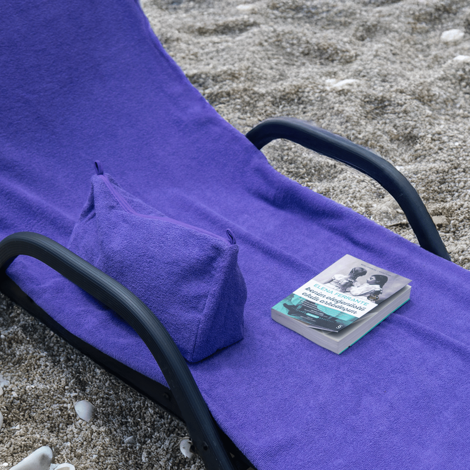 Şezlong Havlusu - %100 Pamuk 190x73 Plaj Şezlong Havlusu - Miespiga