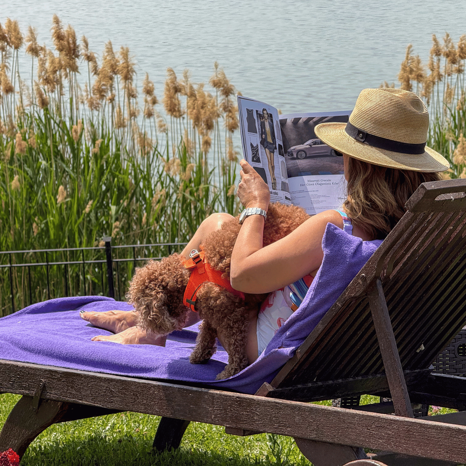 Şezlong Havlusu - %100 Pamuk 190x73 Plaj Şezlong Havlusu - Miespiga