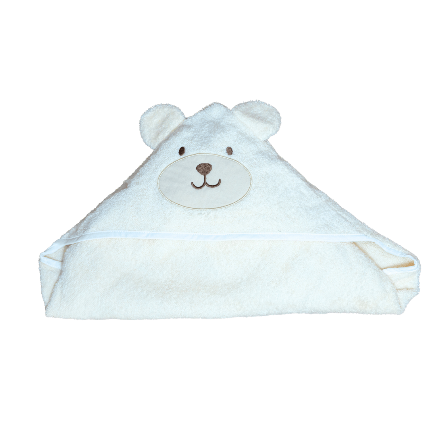 Havlu Kundak - %100 Pamuk Ayıcık Havlu Kundak Bej (75X75 CM) - Miespiga