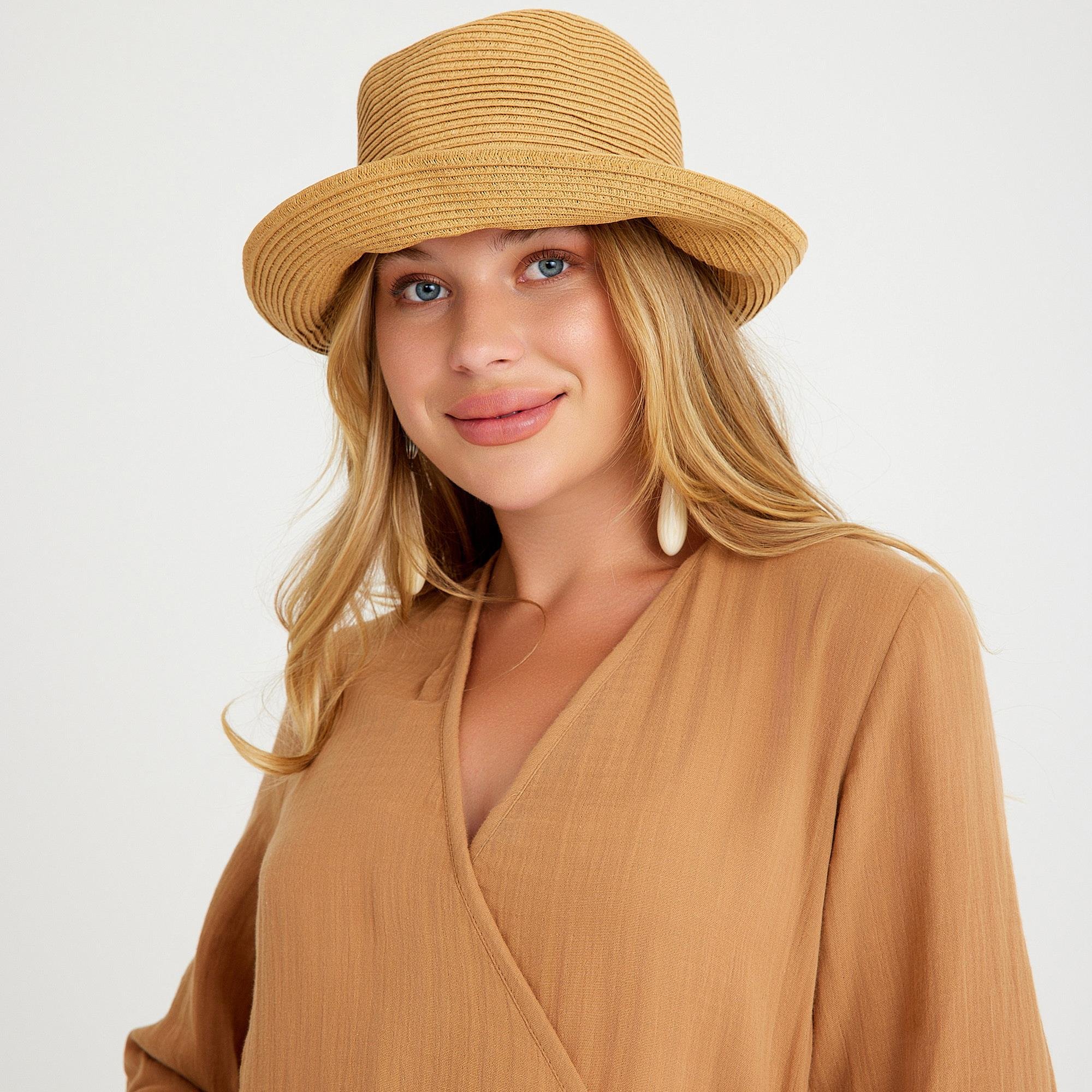 Plaj Elbisesi - %100 Pamuk Dokuma Kruvaze Kuşaklı Kadın Müslin Plaj Elbisesi - Miespiga