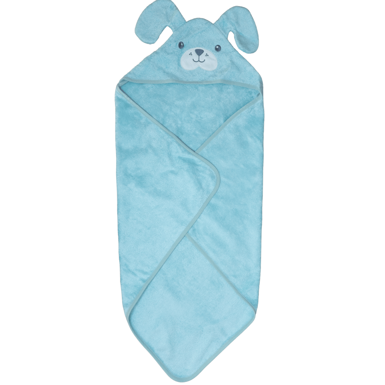 Havlu Kundak - %100 Pamuk Köpek Havlu Kundak Turkuaz (75X75 CM) - Miespiga