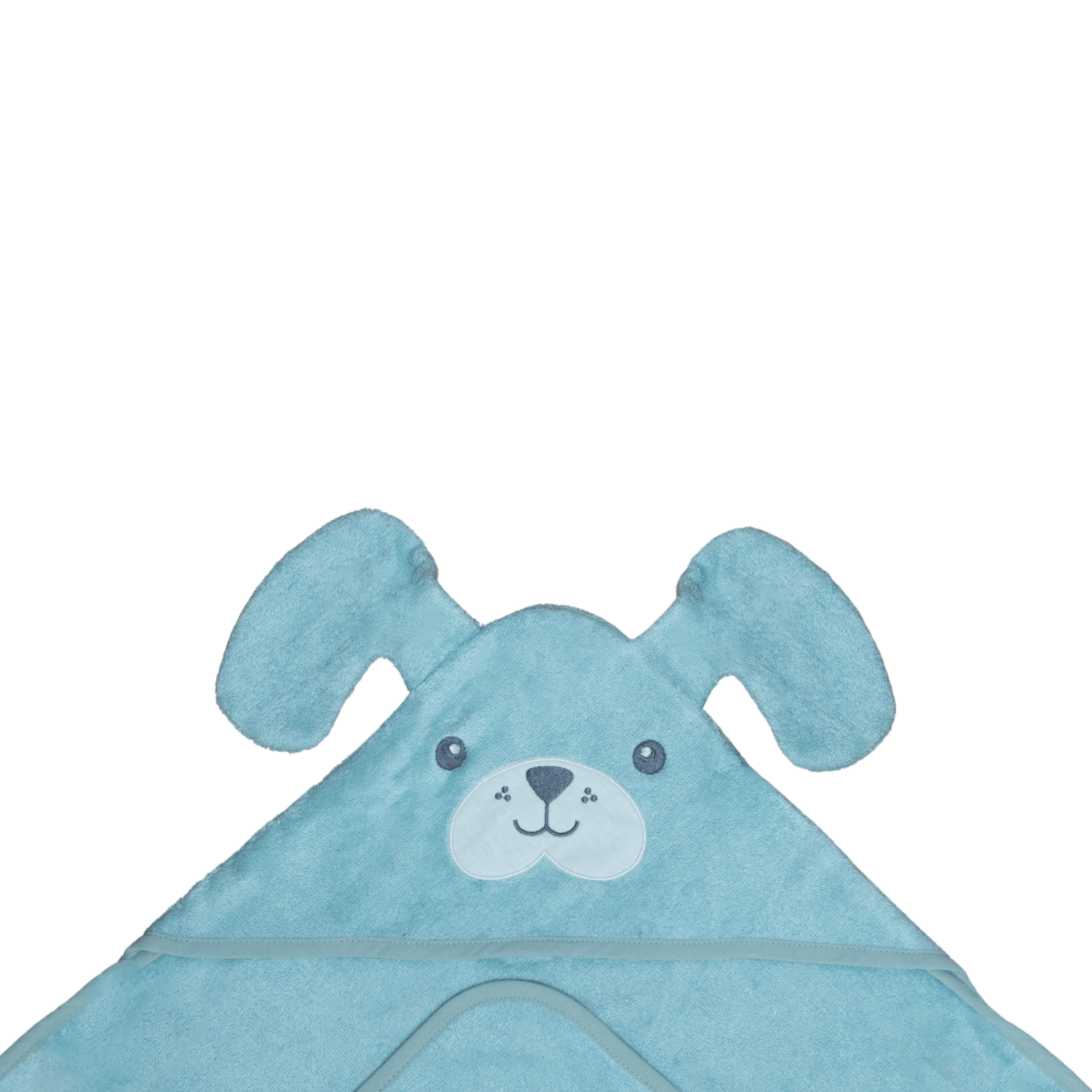 Havlu Kundak - %100 Pamuk Köpek Havlu Kundak Turkuaz (75X75 CM) - Miespiga