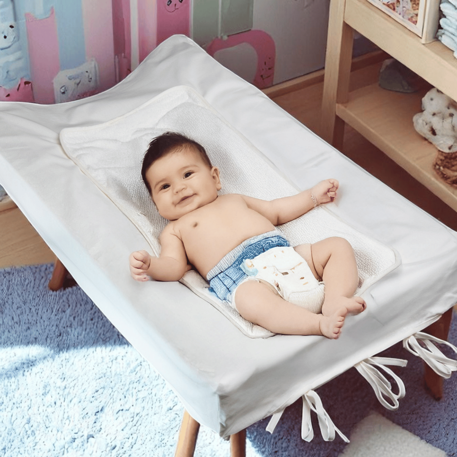 Alt Açma Kılıfı - Bebek Alt Açma Kılıfı Alt Değiştirme Örtüsü - Miespiga