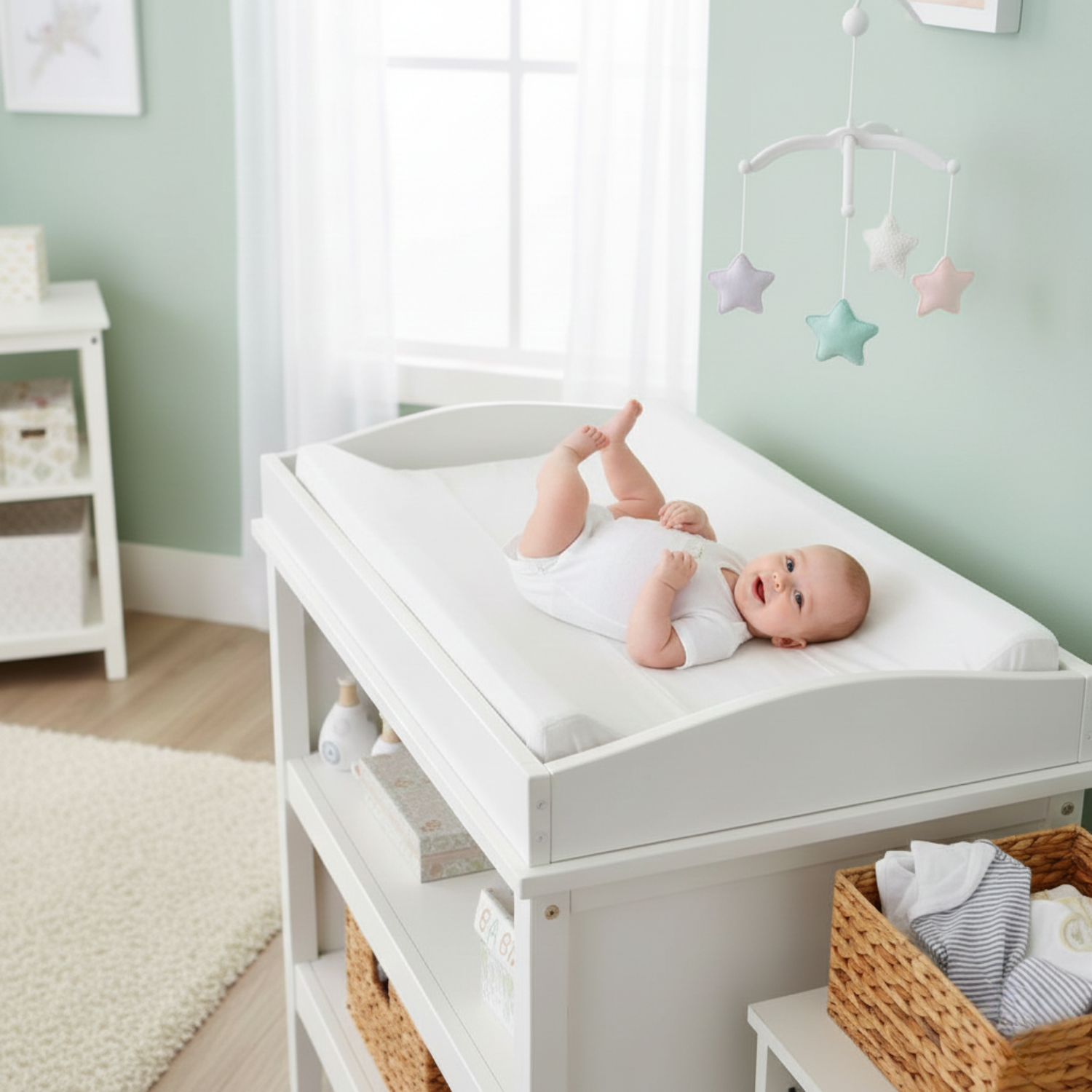 Alt Açma Minderi - Bebek Alt Açma Minderi Süngerli - Miespiga