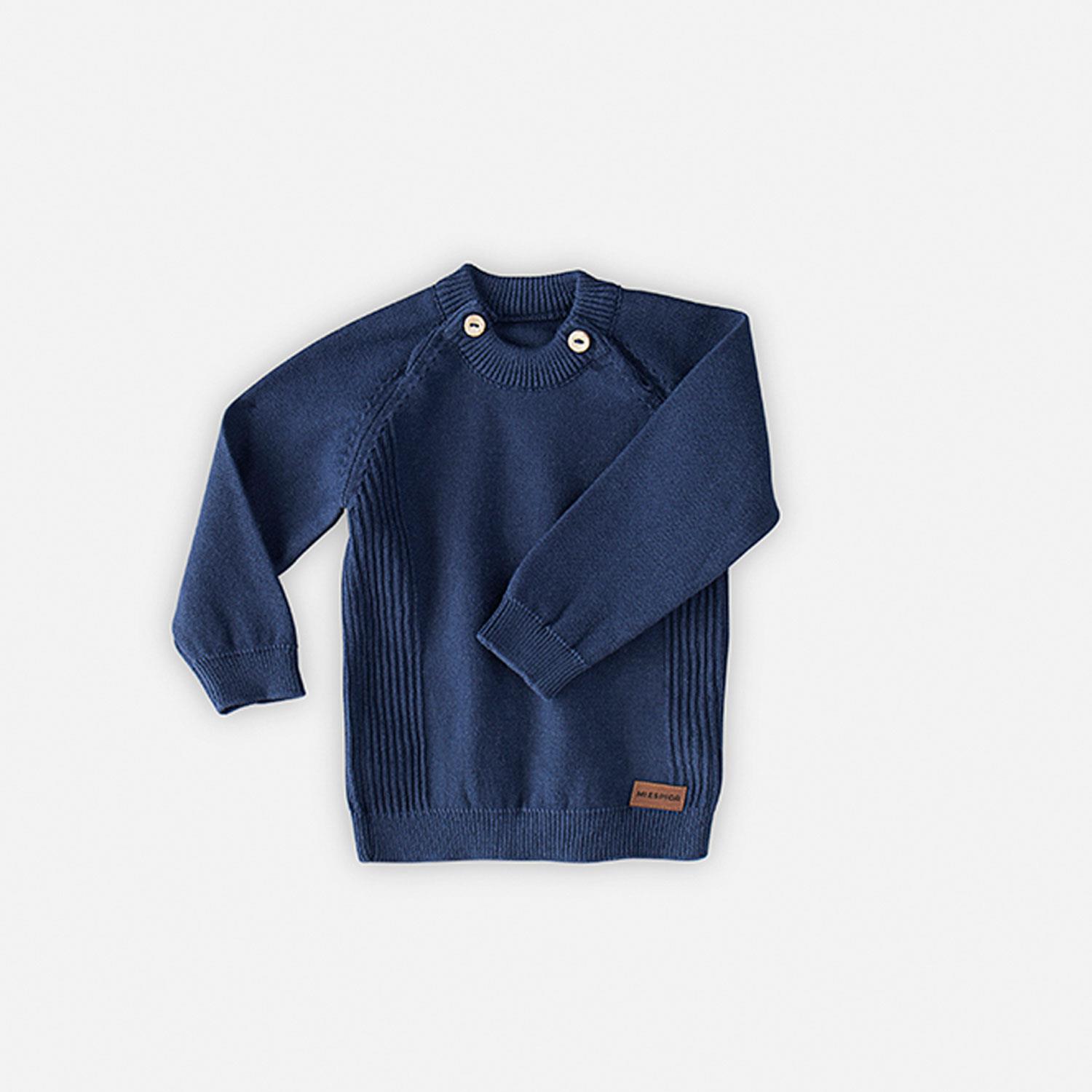 Triko Giyim - Bebek Triko Örgü Kazak Aspen - Miespiga