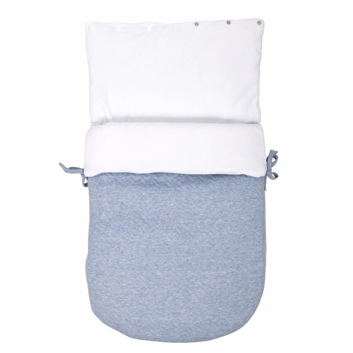 Taşıma Tulumu - Chevron Blue 3 Kemerli Portbebe - Poetree Kids