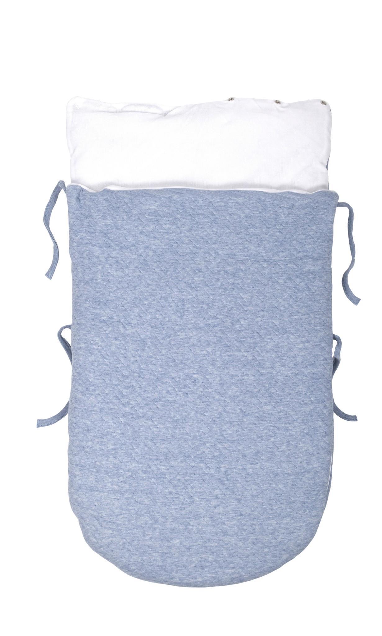 Taşıma Tulumu - Chevron Blue 5 Kemerli Portbebe - Poetree Kids