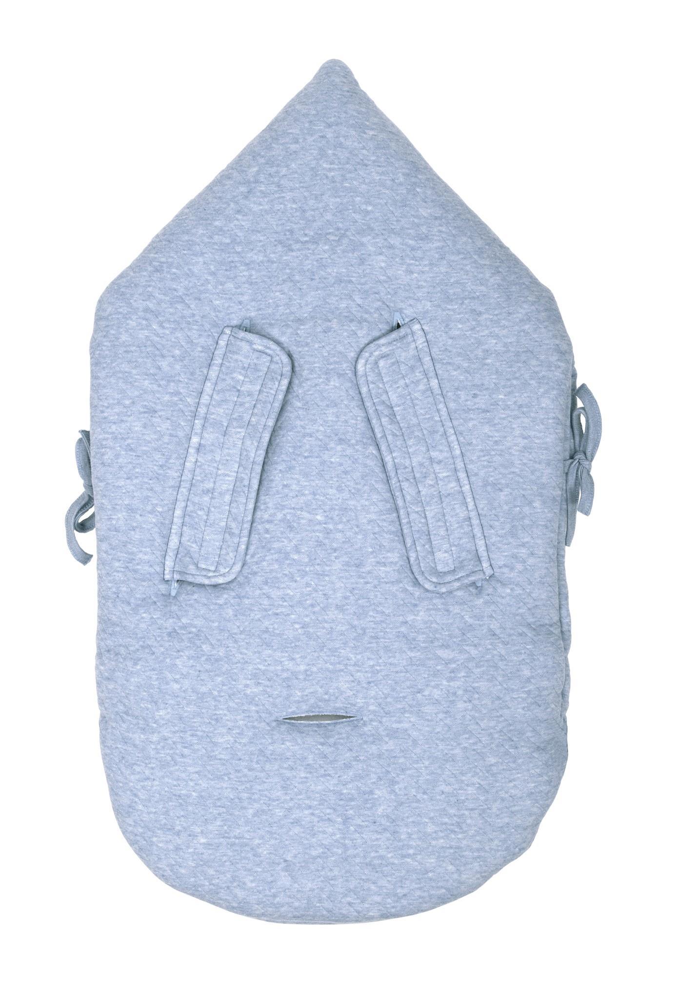 Taşıma Tulumu - Chevron Blue 5 Kemerli Portbebe - Poetree Kids