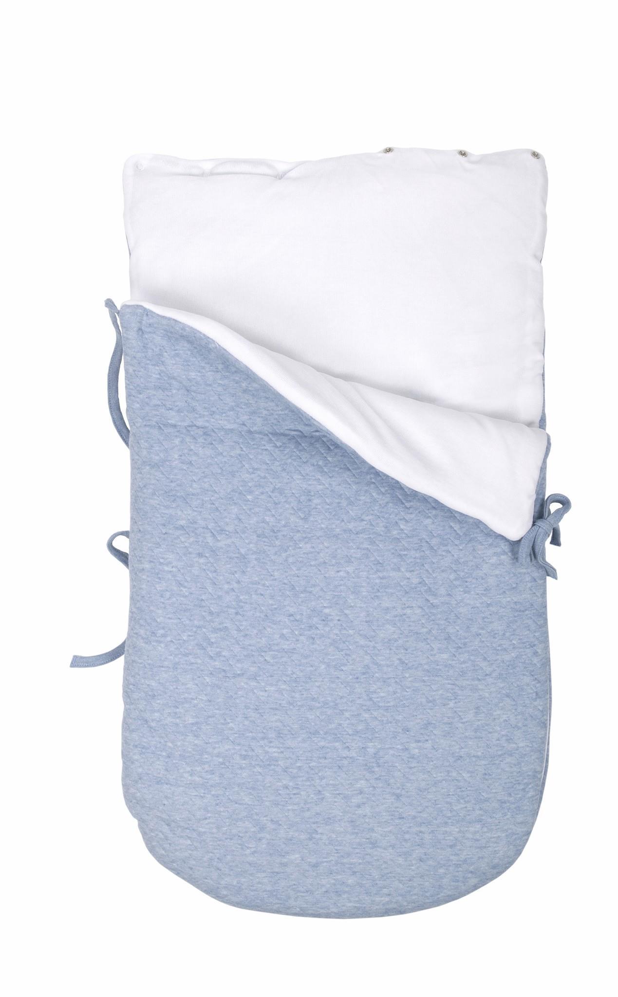 Taşıma Tulumu - Chevron Blue 5 Kemerli Portbebe - Poetree Kids