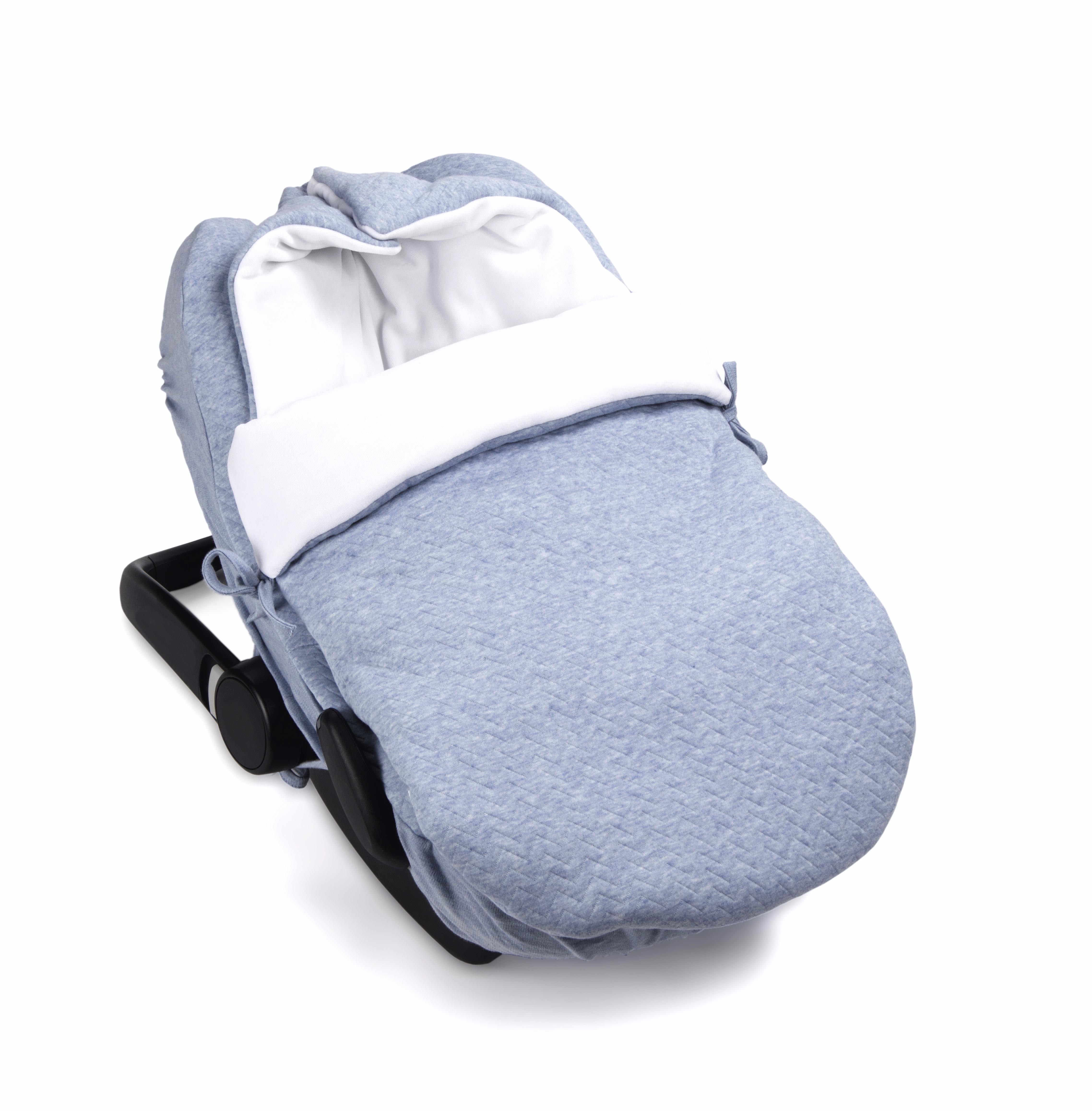 Araba Koltuğu Kılıfı - Chevron Blue Araba Koltuğu Kılıfı - Poetree Kids