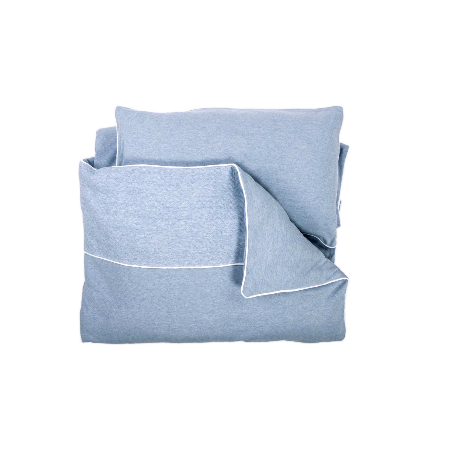 Nevresim Takımı - Chevron Blue Bebek Nevresim Takımı - Poetree Kids