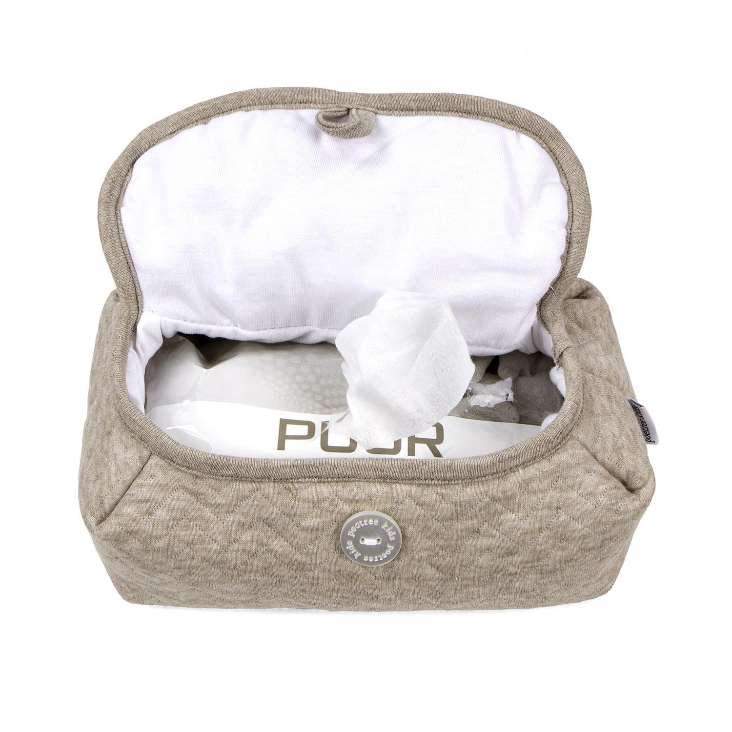 Bebek Çantası - Chevron Camel Bebek Bezi Çantası - Poetree Kids