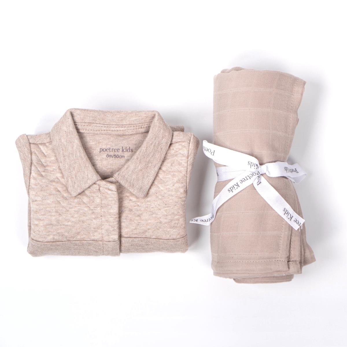 Tulum - Chevron Camel Bebek Tulum - Poetree Kids