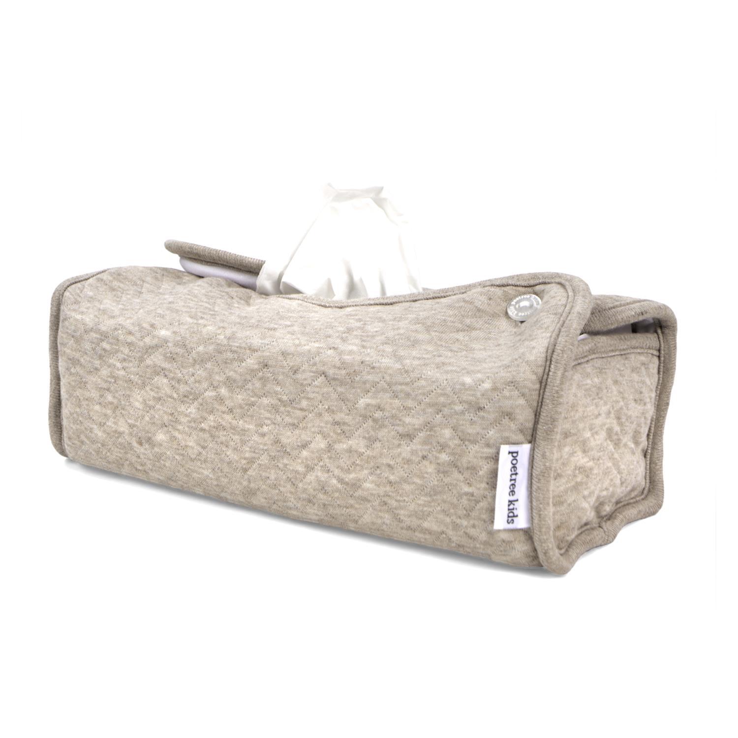 Bebek Çantası - Chevron Camel Kağıt Mendil Kutusu - Poetree Kids