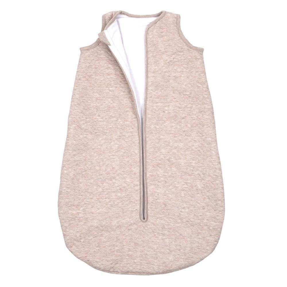 Bebek Uyku Tulumu - Chevron Camel Kolsuz Bebek Uyku Tulumu 70 cm - Poetree Kids