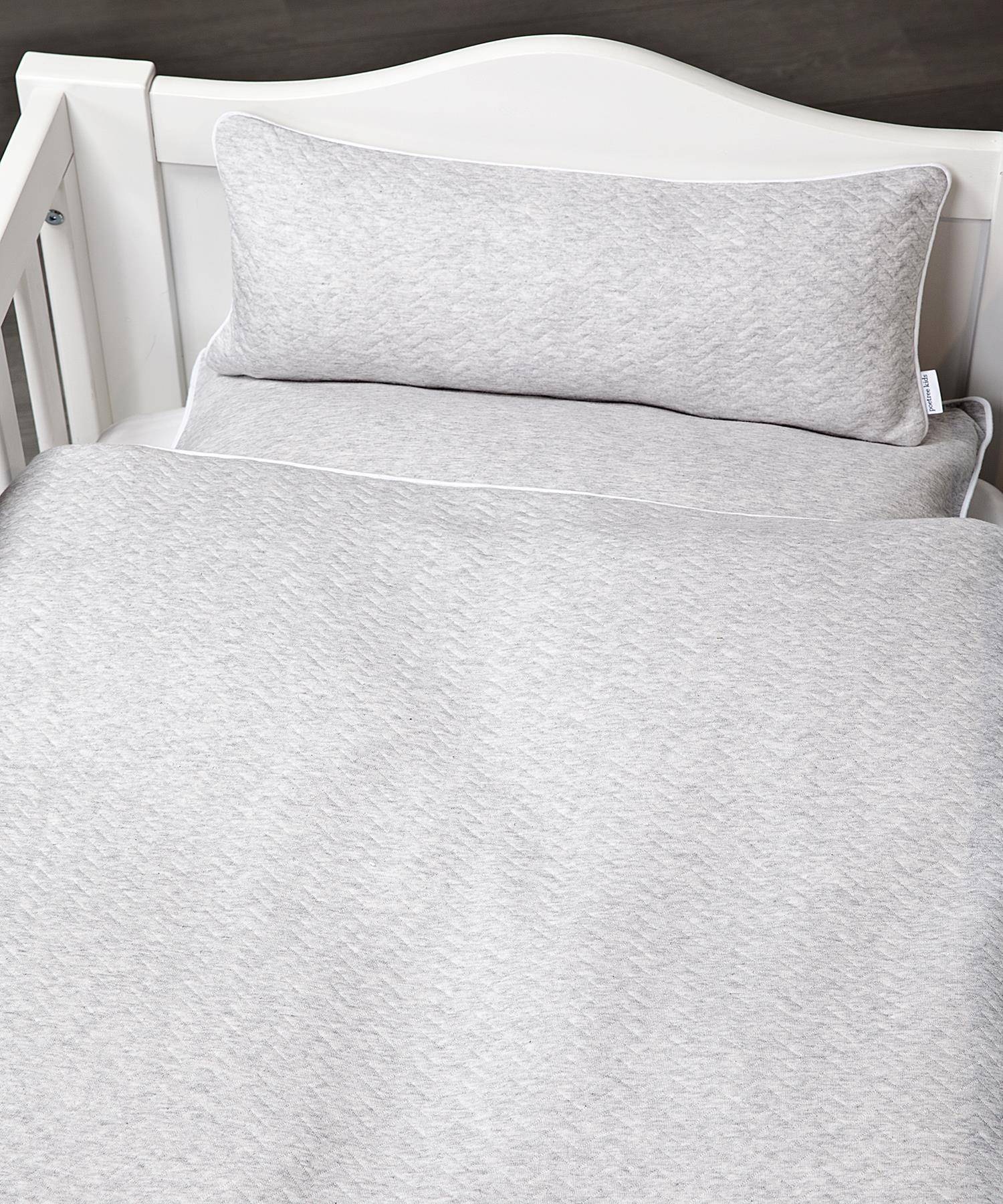 Nevresim Takımı - Chevron Grey Bebek Nevresim Takımı - Poetree Kids