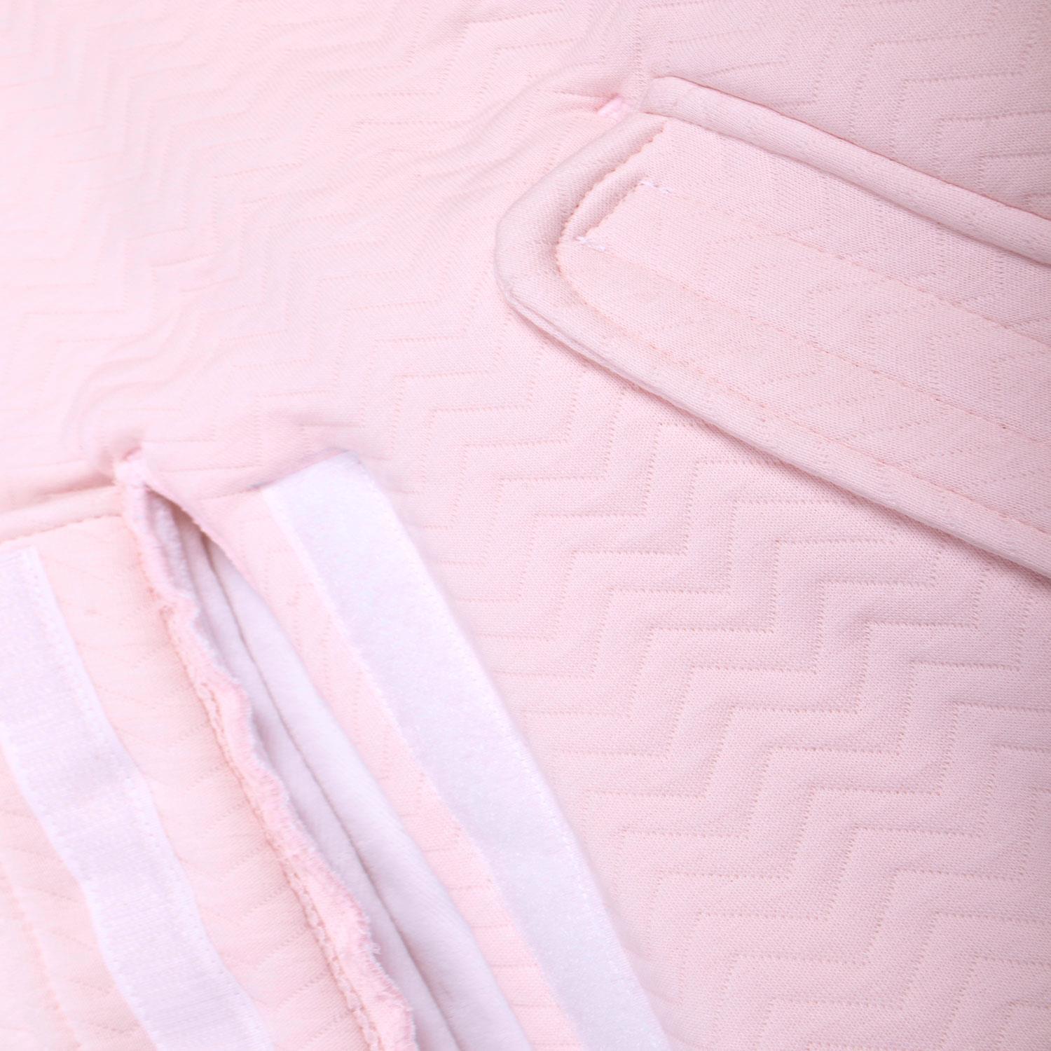 Taşıma Tulumu - Chevron Light Pink 5 Kemerli Portbebe - Poetree Kids