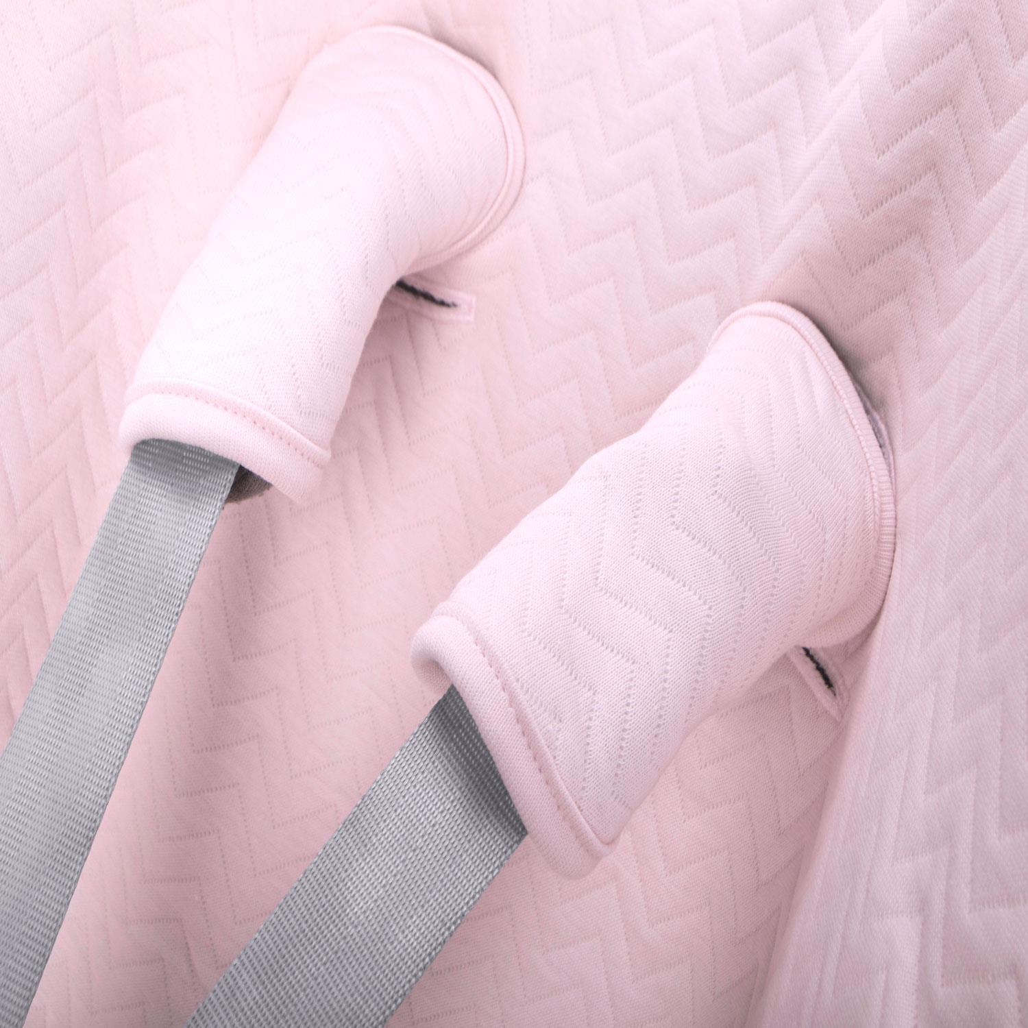 Araba Koltuğu Kılıfı - Chevron Light Pink Araba Koltuğu Kılıfı - Poetree Kids