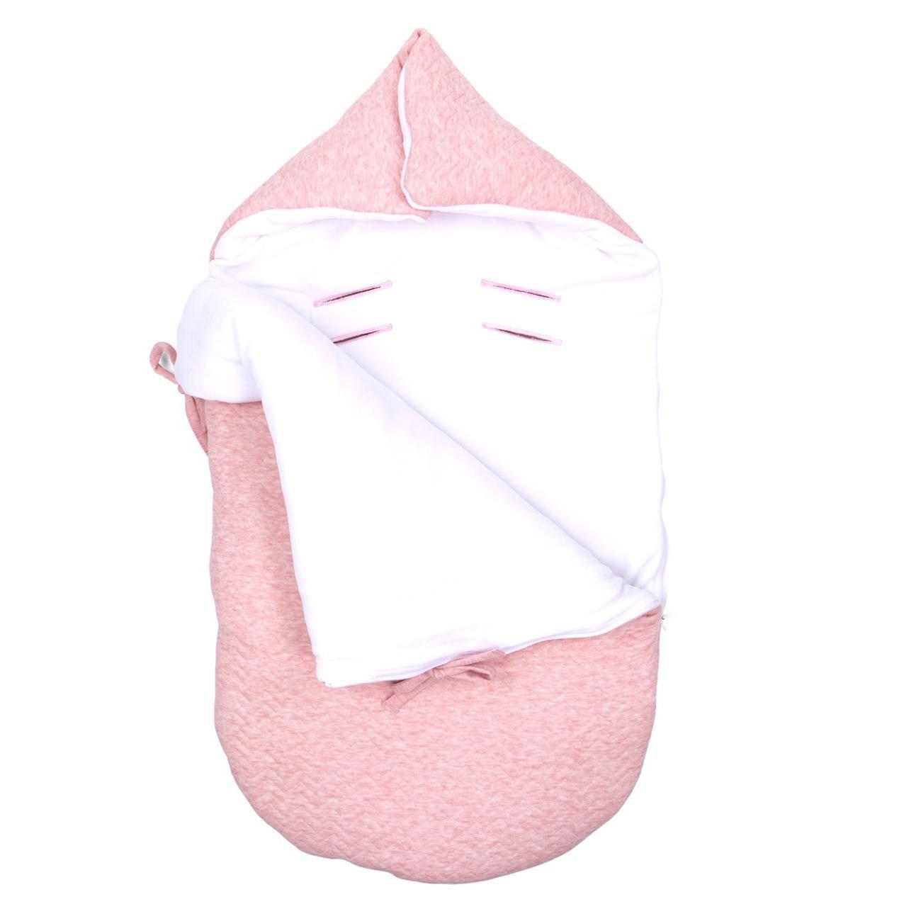 Taşıma Tulumu - Chevron Pink 3 Kemerli Portbebe - Poetree Kids