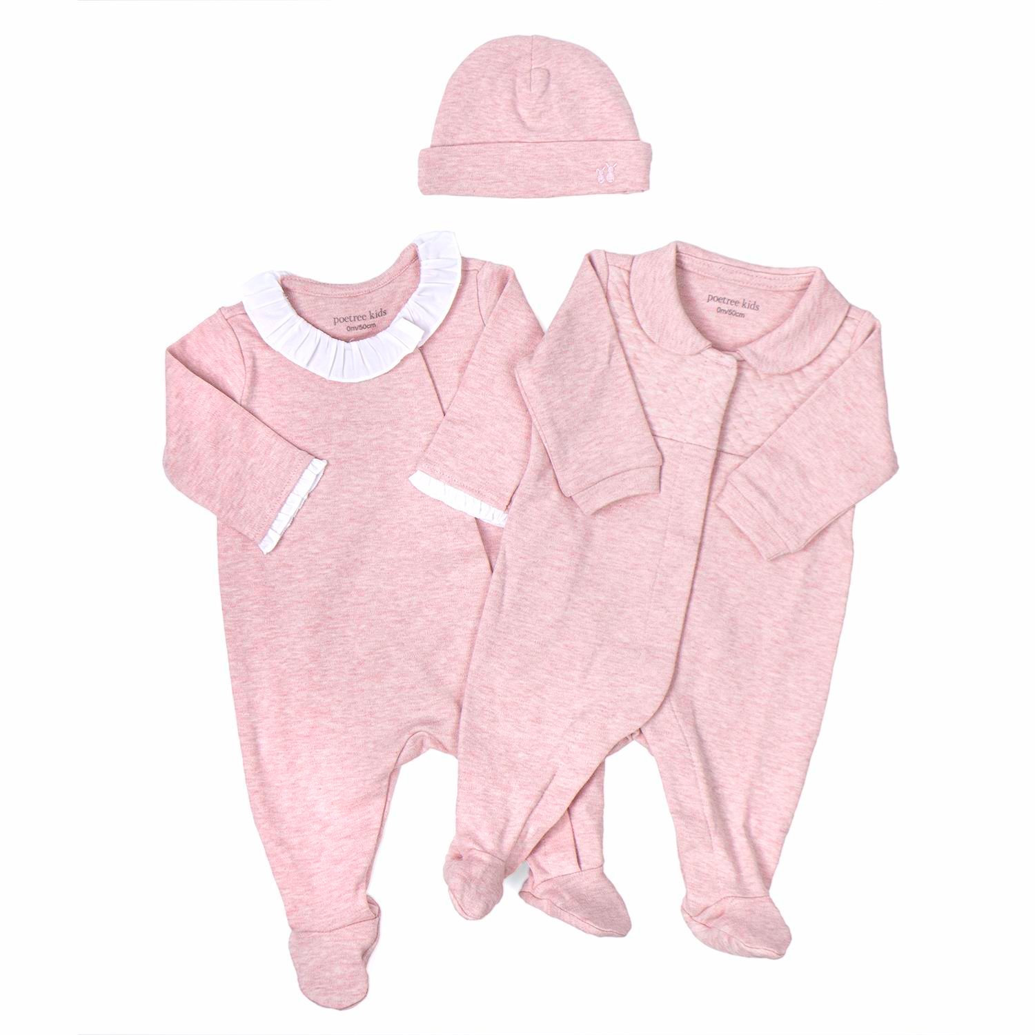 Tulum - Chevron Pink Bebek Tulum - Poetree Kids