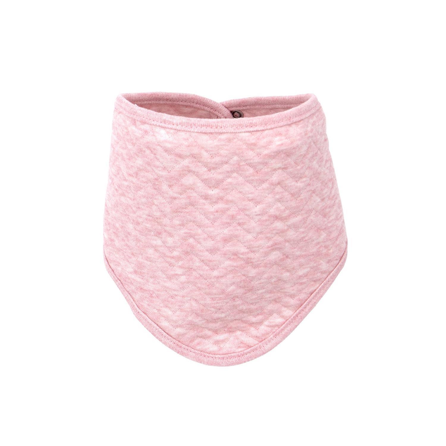 Önlük - Chevron Pink Üçgen Önlük - Poetree Kids