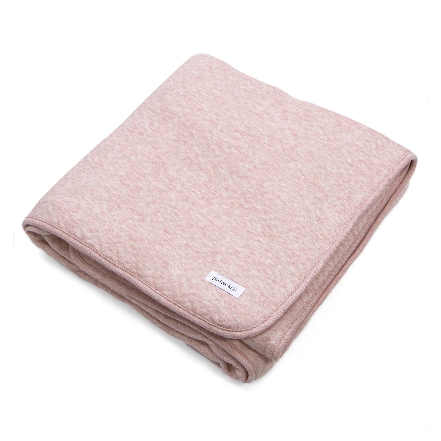 Battaniye - Chevron Pink Welsoftlu Bebek Battaniye 100x135 - Poetree Kids