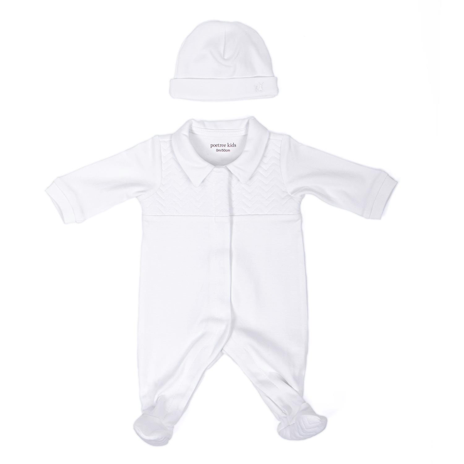 Tulum - Chevron White Bebek Tulum - Poetree Kids