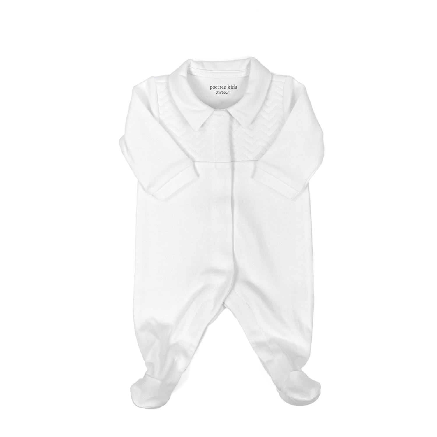 Tulum - Chevron White Bebek Tulum - Poetree Kids