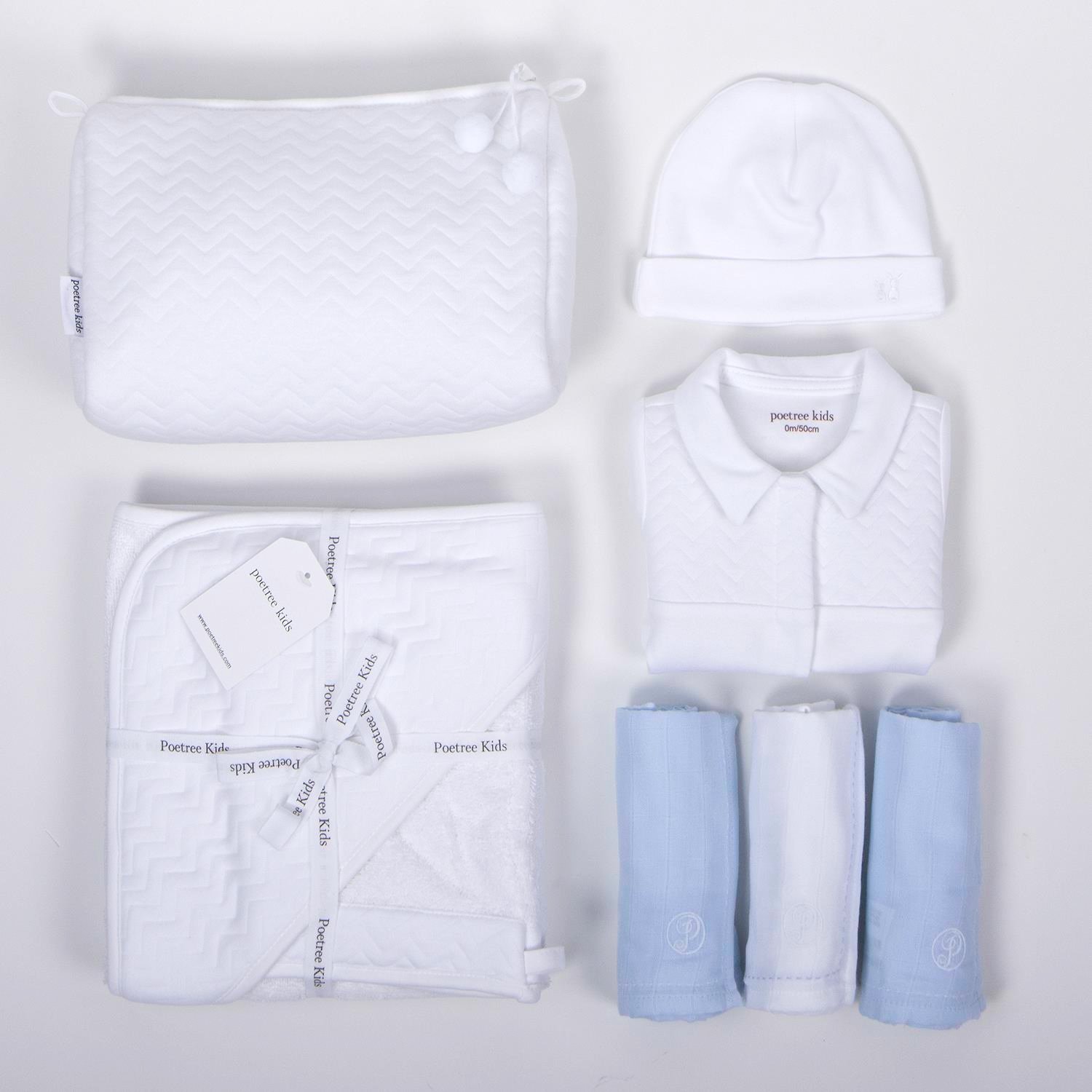 Tulum - Chevron White Bebek Tulum - Poetree Kids