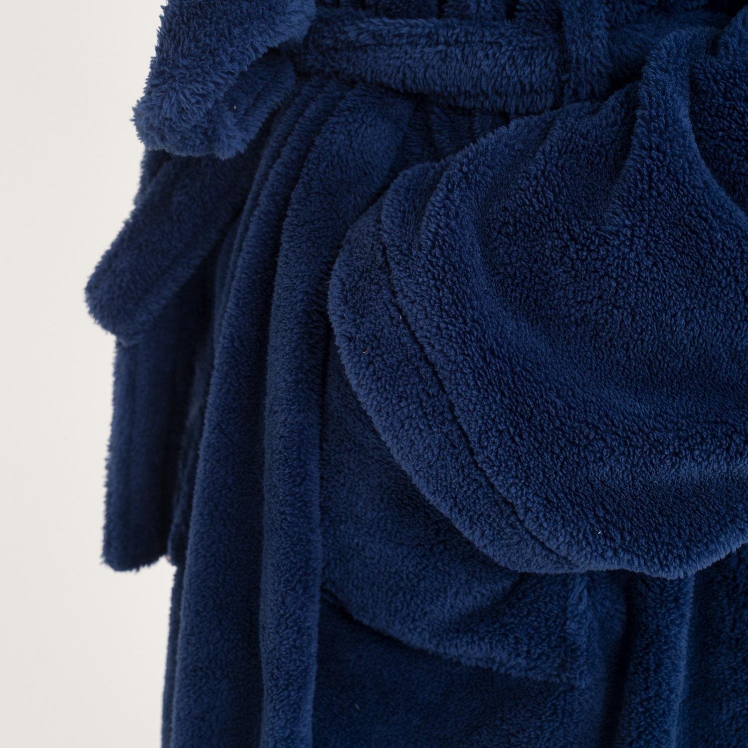 Erkek Sabahlık - Erkek Uzun Welsoft Kapüşonlu Sabahlık - Miespiga