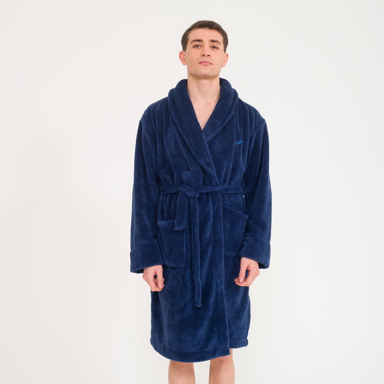 Erkek Sabahlık - Erkek Welsoft Şal Yaka Polar Sabahlık - Miespiga