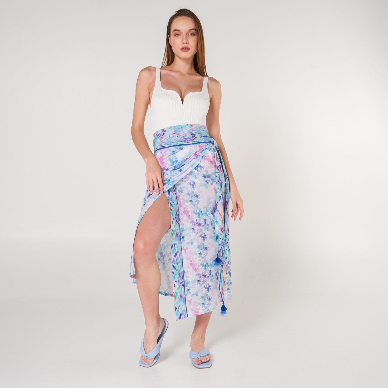 Plaj Eteği - Espiga Vual Plaj Eteği Pareo - Miespiga