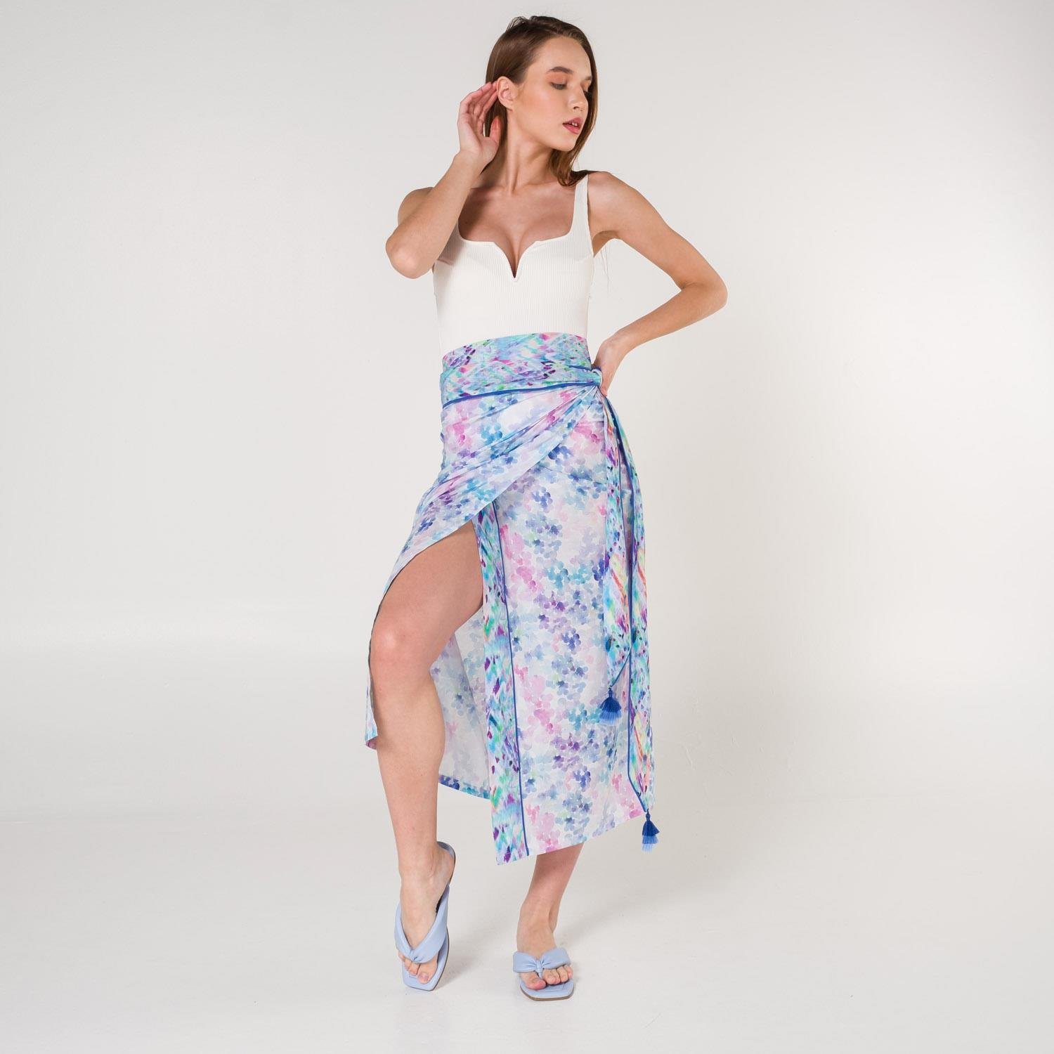 Plaj Eteği - Espiga Vual Plaj Eteği Pareo - Miespiga