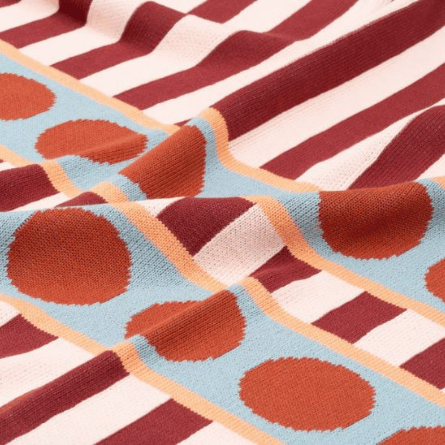 Battaniye - Geometrik Desenli Modern Triko Battaniye - Yumuşak Dokulu Koltuk Örtüsü ve Tv Battaniyesi (130×170 cm) - Miespiga