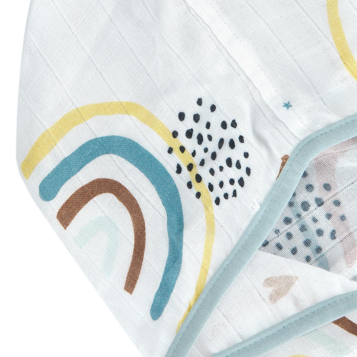 Müslin Panço - Gökkuşağı Çocuk Müslin Panço - Miespiga